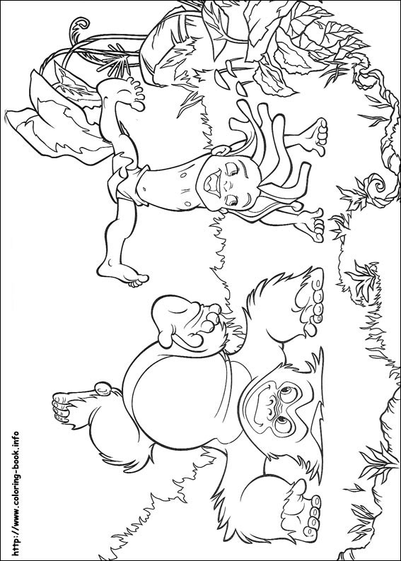 Jungle Book coloring picture